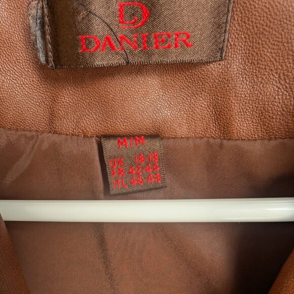 Danier Cognac Brown Blazer - Picture 4 of 5